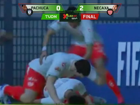 Necaxa venció al Pachuca y lo alejó de los primeros puestos