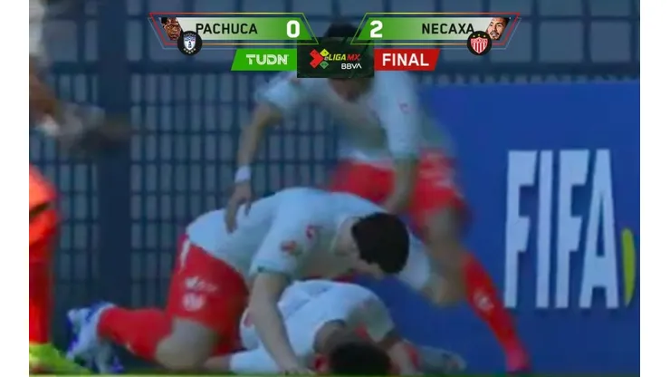 Necaxa venció al Pachuca y lo alejó de los primeros puestos