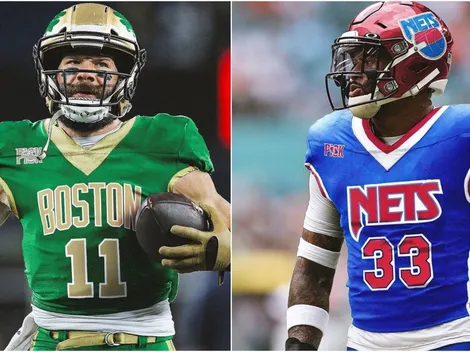 Las playeras de los equipos de la NBA como si fuesen de la NFL