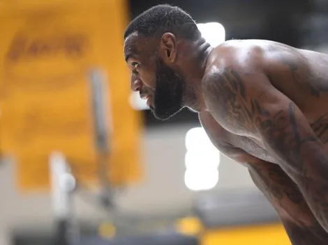 ‘El Rey’ está de vuelta: LeBron se volvió a entrenar con sus compañeros