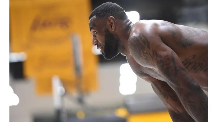 ‘El Rey’ está de vuelta: LeBron se volvió a entrenar con sus compañeros