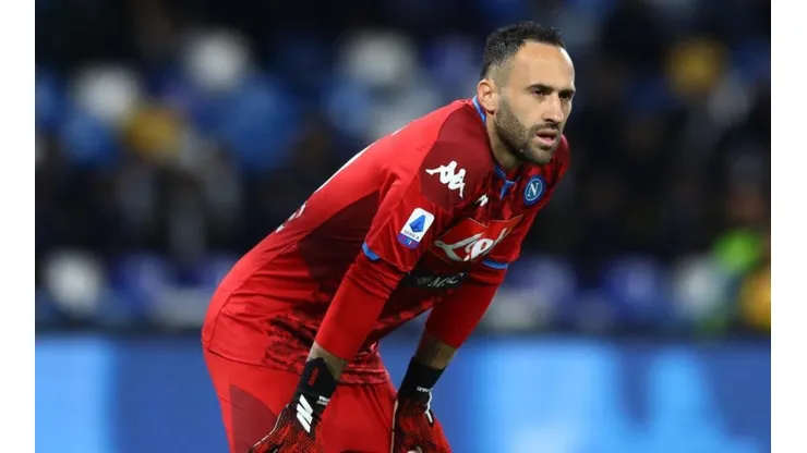 David Ospina, portero colombiano del Napoli de Italia.