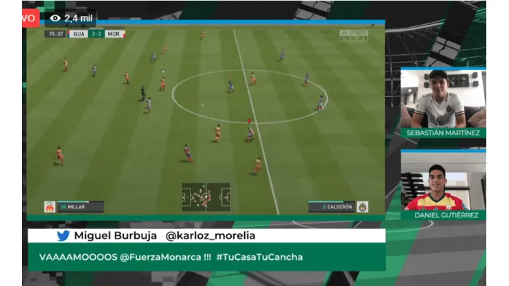 Morelia derrotó por 3-2 a Chivas.