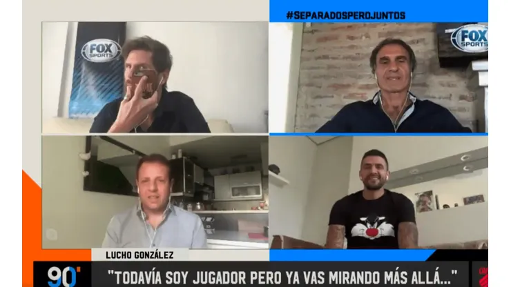 Pity Martínez le mandó un audio para Lucho González y Vignolo lo mostró en vivo