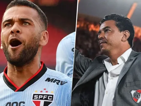 A Dani Alves le preguntaron por Gallardo y lo puso en lo más alto