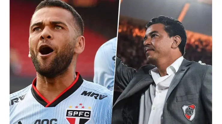 A Dani Alves le preguntaron por Gallardo y lo puso en lo más alto