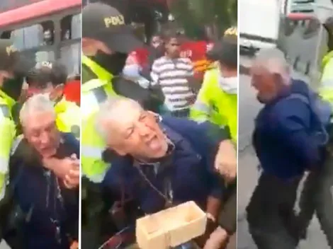 Anciano que fue golpeado por la Policía pide no sancionen a sus agresores