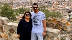 Erick Delgado subió también fotos tras la noticia.