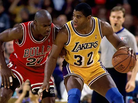 Magic Johnson y las estrellas de hoy que habrían en la era Jordan