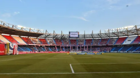 Sorprendente y lamentable estado del campo del Metropolitano de Barranquilla