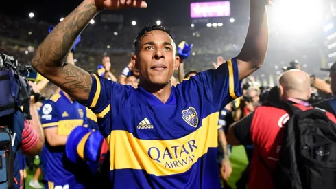 Foto de Sebastián Villa, jugador de Boca.