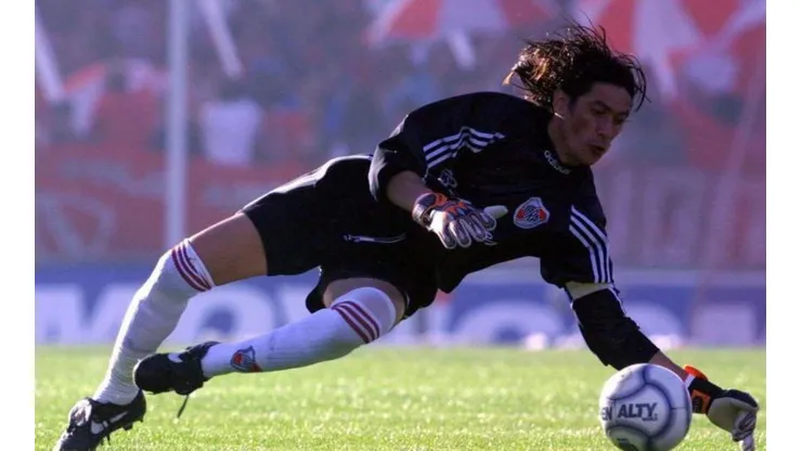 Ángel Comizzo durante su última etapa en River.