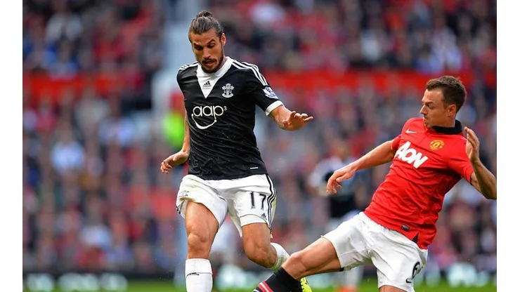 Daniel Osvaldo en Southampton.