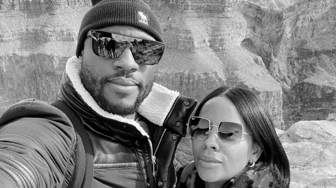 Marte junto a su esposa Noelia. Foto: tomada de Instagram @marte06