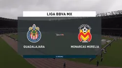 Cómo ver en vivo Chivas vs. Morelia por la eLiga MX