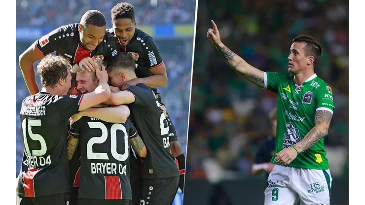 León felicitó al Bayern Leverkusen.