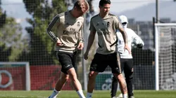 El detalle de James Rodríguez que pasó inadvertido en la práctica del Madrid