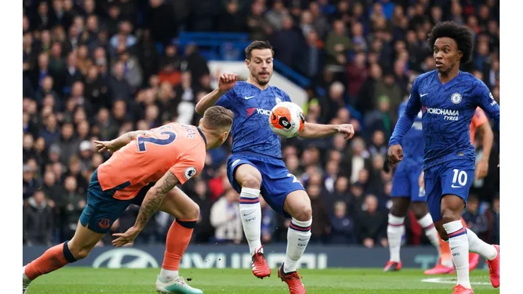 Foto de los jugadores de Chelsea.