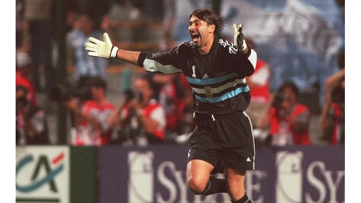 Carlos Roa en el Mundial de Francia 1998.