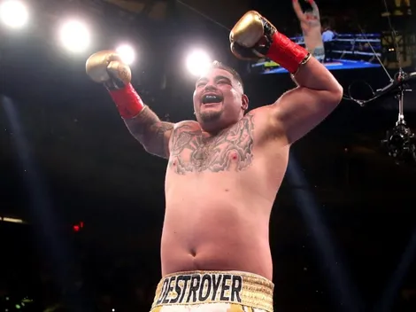 Motivadísimo: Andy Ruiz avisó que él también puede presumir "six pack"