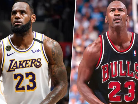 No lo vas a creer: LeBron reveló que jugó junto a Jordan