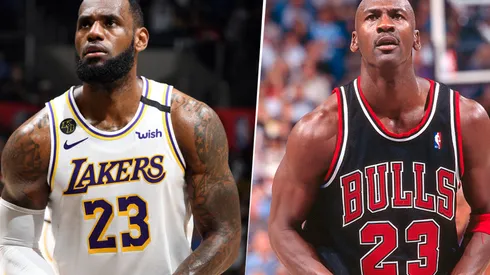 No lo vas a creer: LeBron reveló que jugó junto a Jordan