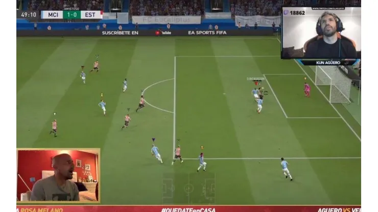 La victoria de Manchester City.