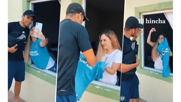 Orbelín Pineda se sumó a la moda de TikTok con un divertido video