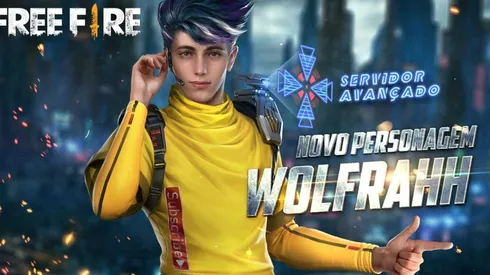 Wolfrahh es el nuevo personaje que llegará a Free Fire