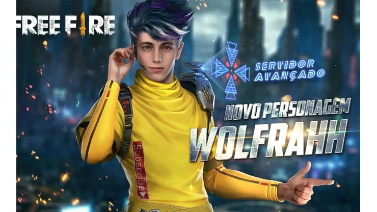 Wolfrahh es el nuevo personaje que llegará a Free Fire