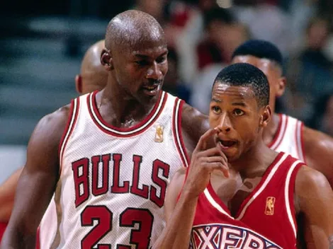 A puro insulto: Iverson recordó la bienvenida que le dio Jordan