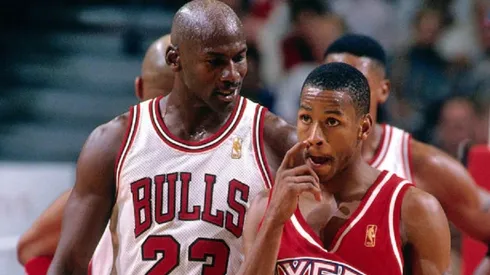 A puro insulto: Iverson recordó la bienvenida que le dio Jordan