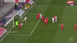 El gol anulado a Thomas Müller.