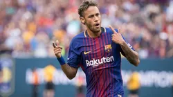 Neymar durante su etapa en Barcelona.