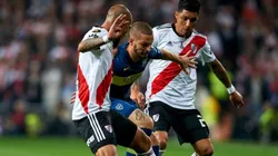Darío Benedetto en la final contra River.