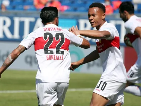 Grito argentino en Alemania: Nicolás González la metió para Stuttgart