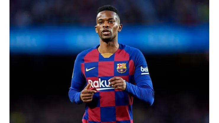 Nelson Semedo con la camiseta de Barcelona.