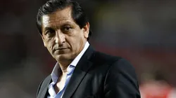 Ramón Díaz durante su último paso por River.