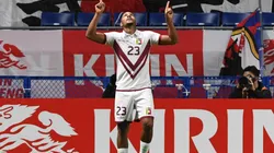 Salomón Rondón en la Selección de Venezuela.