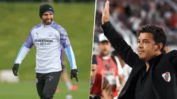 El elogio de Agüero para Marcelo Gallardo en plena transmisión de Twitch