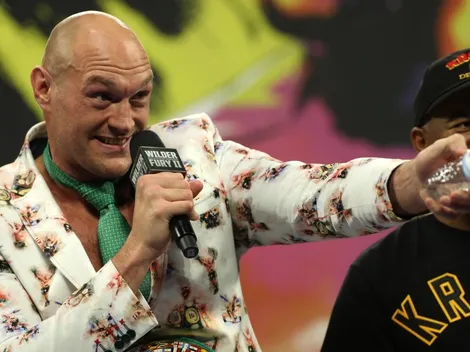 Un familiar de Tyson Fury desafió a una leyenda del boxeo