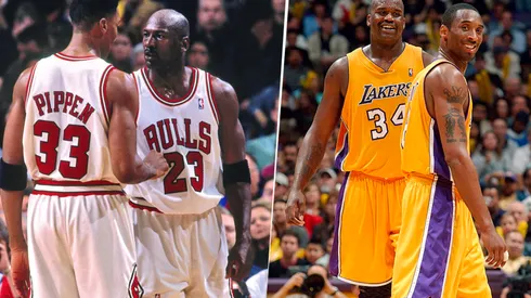 ¿Los Bulls de Jordan y Pippen o los Lakers de Shaq y Kobe?