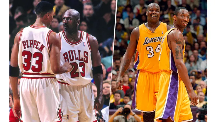 ¿Los Bulls de Jordan y Pippen o los Lakers de Shaq y Kobe?