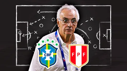 La táctica que usará Jorge Fossati para el Perú vs. Brasil.