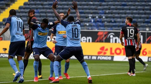 Frankfurt le abrió las puertas al Mönchengladbach y sufrió una derrota