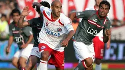 Juan Ignacio Mercier con la camiseta de Argentinos Juniors.