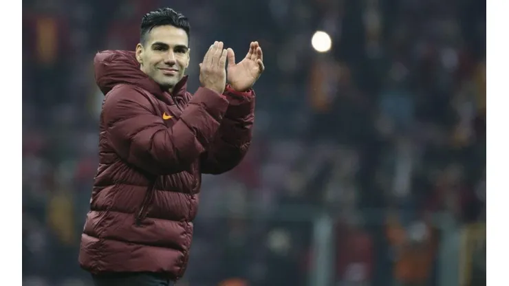 Radamel Falcao, jugador del Galatasaray de Turquía.
