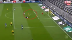 Haaland anotó el primer gol en el regreso del futbol