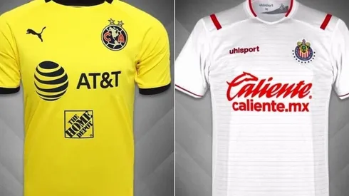 Las playeras de los equipos de la Liga MX como si fuesen de la Bundesliga