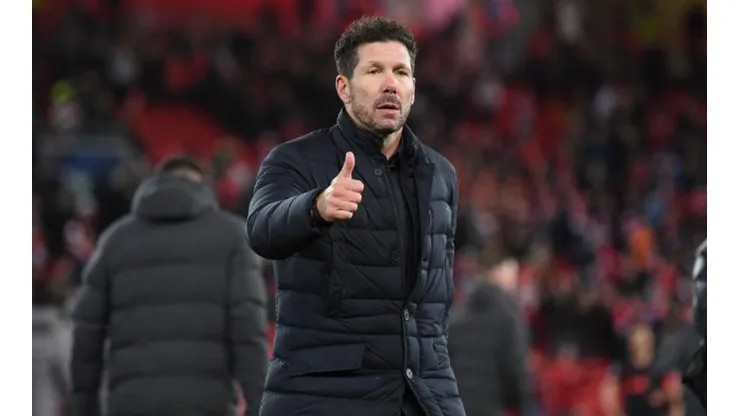 Diego Simeone, entrenador de Atlético de Madrid.